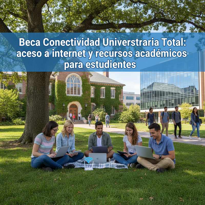Beca Conectividad Universitaria Total: acceso a internet y recursos académicos para estudiantes